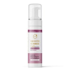 Smooth Summer Tan 1 Hour Streak Free Sunless Tanning and Self Tanning Mousse